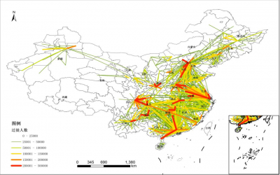 2018年春節全國人口出行報告